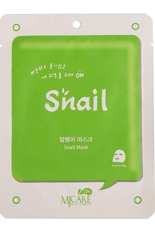 Mjcare On Snail Mask - Salyangoz Özlü Yüz Maskesi