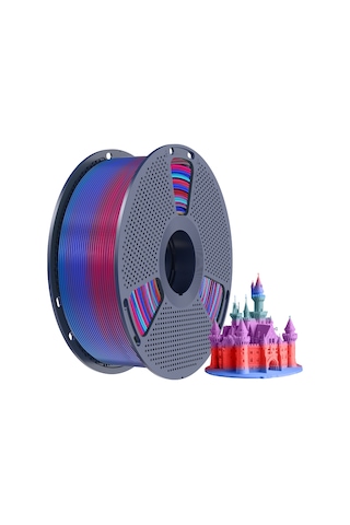 Sunlu Pla Gökkuşağı Filament 02 - 1.75mm - 1 Kg