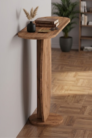 Dresuar Modern Dekoratif Antre Konsolu Giriş Hol Koridor Salon Konsol Masası 7032 Atlantik Çam Çok Renkli