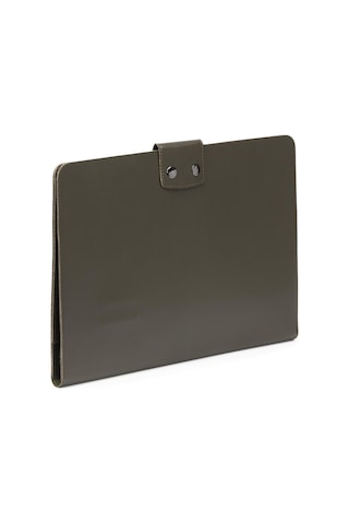 Organizer 15.6 İnç Laptop & Tablet Çantası Apple Uyumlu MacBook Air Pro Tablet Kılıfı Haki