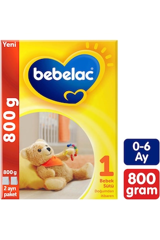 Bebelac 1 Bebek Sütü 0-6 Ay 800 G