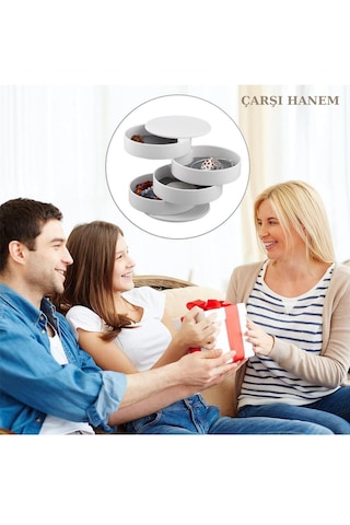 Organizer Şık Takı Kutusu Düzenleyici Takı Mücevher Düzenleyici