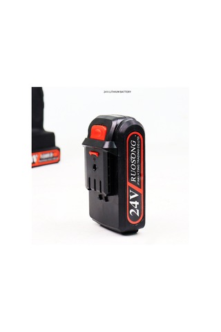 Geeroyoo 24v Şarjlı Akülü Zincirli Testere Aksesuar Seti - 4 İnç Yüksek Dayanımlı Zincir + Kılavuz Plaka