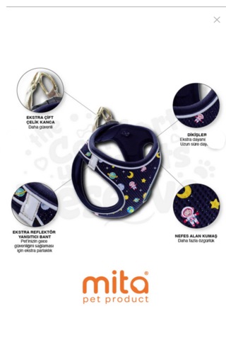 Mita 12 Lı Set Air Mesh M Gögüs Tasması Space Space
