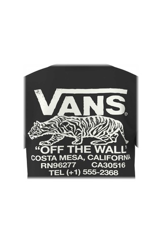 Vans Sneaky Ss Erkek Tişörtü Vn000m3yblk1 Siyah