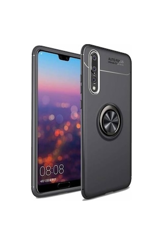 Huawei P20 Pro Yüzüklü Manyetik Ravel Kilif 513799866