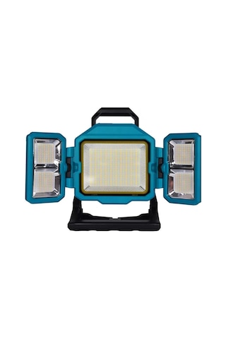 İdragon V5000 Güneş Enerjili Katlanabilir Solar Led Projektör- 16500mah Powerbankli, Kademesiz Dimmer Ayarlı, Ip66 Su Geçirmez Şantiye, Çalışma & Kamp Işığı