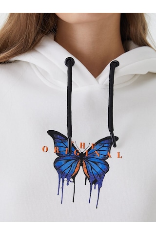 LOFT Oversize Kadın Sweatshirt Lf2033056 Q1.v1 Beyaz