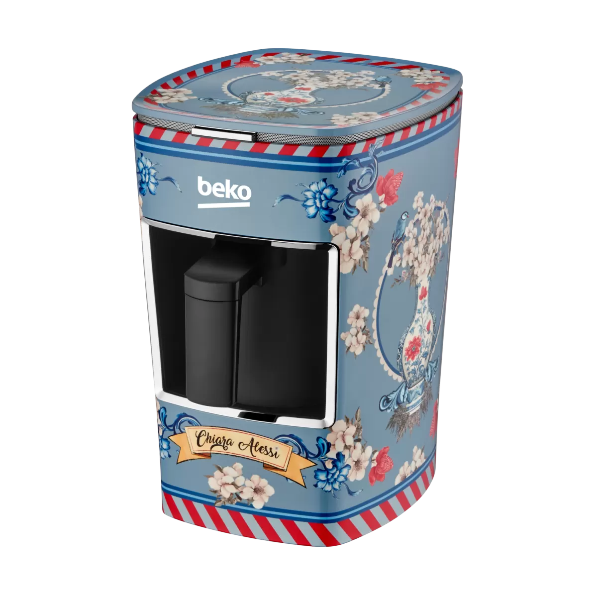 Beko Chiara Alessi Bkk 2300 Fp Fiori Di Primavera Türk Kahve Makinesi