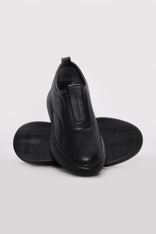 Fast Step Hakiki Deri Kadın Casual Ayakkabı 982za1260 Siyah