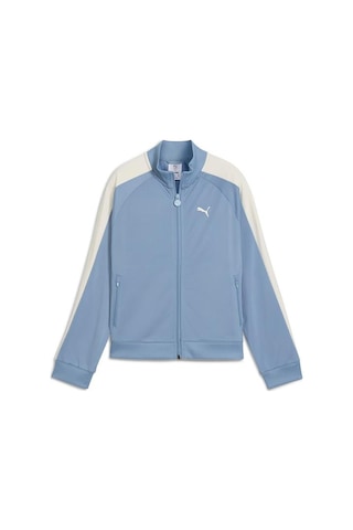 Puma T7 Always On Çocuk Mavi Dik Yaka Ceket Mavi