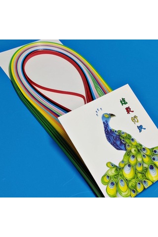 Quilling Seti 12 Renk 53cm