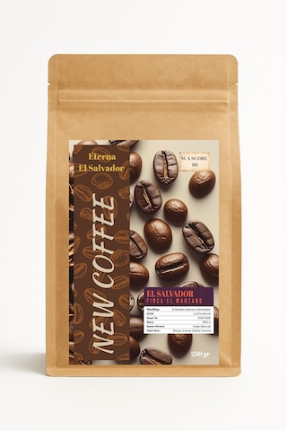 Eterna El Salvador El Manzano Mikrolot Filtre Kahve 250g Doğal Bourbon Çekirdek Mango, Ananas Ve Karamel Notaları Sca 84 86 V60 Chemex Çekirdek Kahve