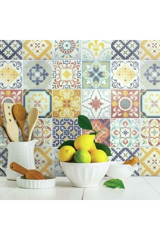 Ispanyol Terracotta Soy Ve Yapıştır Arası Çok Renkli