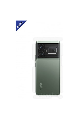 Realme Gt5 Mat Arka Ve Yan Koruyucu Poliüretan Film