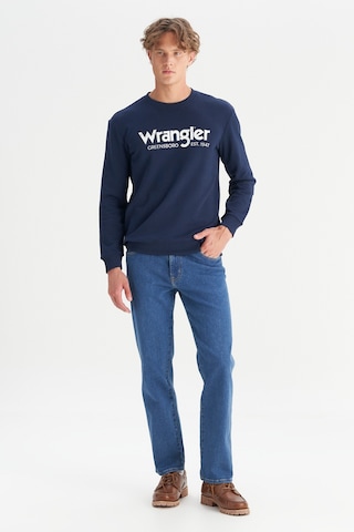 Texas Pamuklu Straight Fit Cepli Esnek Jean Kot Denim Pantolon Wrangler Mavi