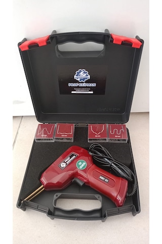 100 W Sıcak Zımba Plastik Kaynak Tamir Seti-200 Adet Tel Zımba