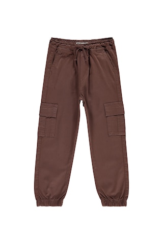 Civil Boys Bel Paça Lastikli Kargo Cepli 6-9 Yaş Pantolon - Kahverengi Açık-kahverengi