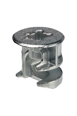 Hafele Minifix - 100 Takım 18 Mm Ahşap Için Metal Dubelli Minifix