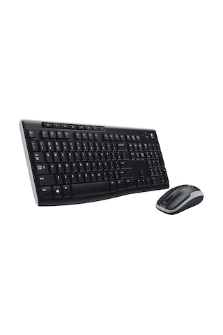 Logıtech Mk270 Siyah Kablosuz Q Klavye Set
