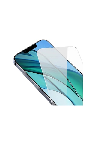 Baseus Crystal Serisi Apple iPhone 15 Pro Max Uyumlu Cam Ekran Koruyucu 2adet