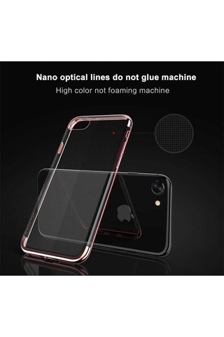 Apple Uyumlu iPhone Se 2022 Kilif Ince Köseleri Renkli Seffaf Silikon 539513519