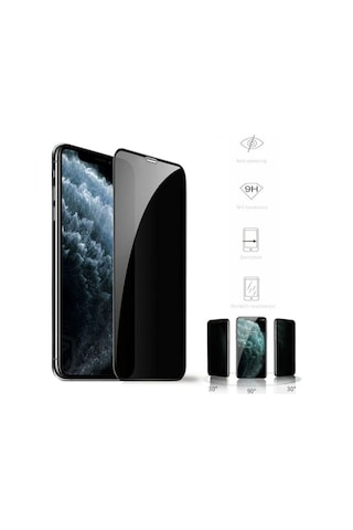 Apple Uyumlu iPhone 13 Pro Max Gizli Hayalet 5D Cam Ekran Koruyucu