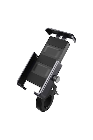 Bisiklet Gidon Cep Telefonu Tutucu Raf 360 Derece Dönebilen Motosiklet Scooter Akıllı Telefon Standı Metal Braket Çok Renkli