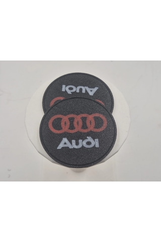 Audi Araç Bardaklık Altlığı , Audi Şişe Ve Bardak Altlığı, Audi Logolu Oto Bardaklık Altlığı
