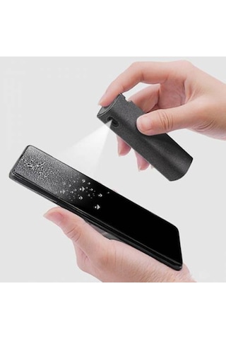 Coofbe Antibakteriyal Ekran Temizleme Spreyi Süngeri Telefon Ekran Temizleme Tablet Ekran Temizleme Seti