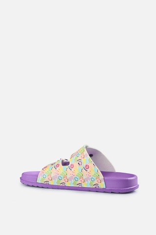 Vicco Gibli Iı Baskılı Kız Çocuk Lila Terlik Lila