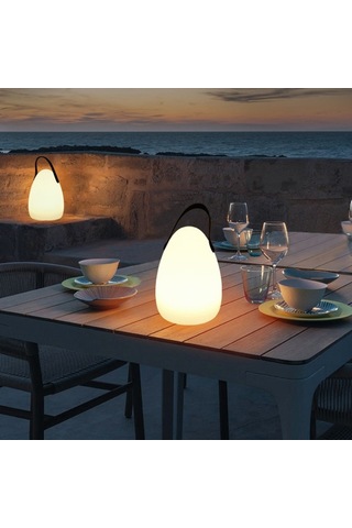 Cbtx Uzaktan Kumanda Şarj Edilebilir 16 Renk 6 Parlaklık Seviyesi Başucu Lambası Yumurta