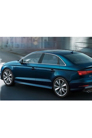 Audi A3 Sedan Cam Çerçevesi Kenar Çıtası Krom Tamtur 2013+