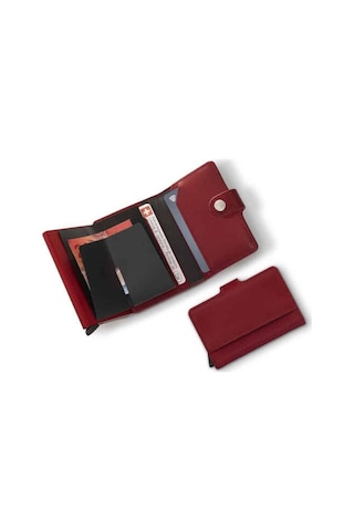 Victorinox Vg 612680 Altıus Secrıd Deri Kart Cüzdan,krm