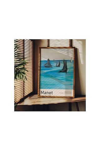 Manet Çerçevesiz Poster, Modern Dekoratif Çerçevesiz Poster, Tablo, Manet, 21 X 30