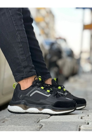 Dunlop Dnp-2469 Siyah Yeşil Erkek Spor Ayakkabı
