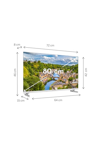 Thomson TV 32FQG3S15CW 32" 80 CM FHD QLED Google SMART TV
