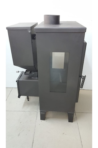 Pelet Sobası 3 Camlı Pelet Sobası Fırınsız Dorello Pelet Sobası
