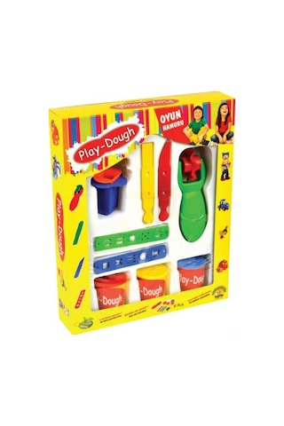 Play Dough Doğal Oyun Hamuru Seti 9 Parça