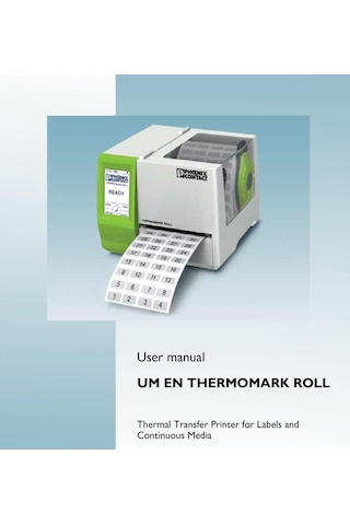 Phoenix Contact Thermomark Roll 5146477 Yazıcı