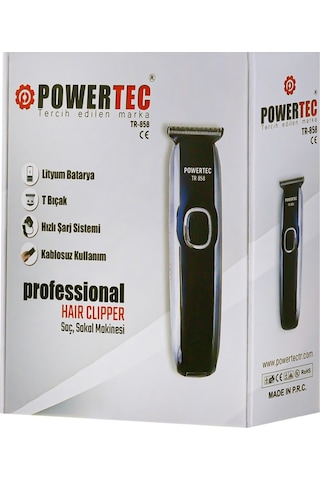 Powertec TR-858 Saç ve Sakal Kesme Makinesi