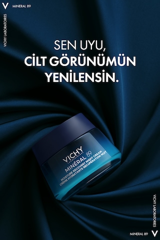Vichy Mineral 89 Yenileyici Gece Kremi 50 Ml