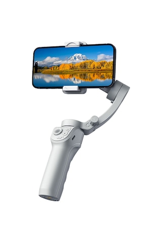 Wiwu Wi-se017 3-axis Yapay Zeka Destekli Çok Fonksiyonlu El Tipi Gimbal Stabilizatör Beyaz