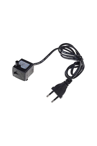 Eu-kontakt Nedsänkbar Vattenpump Akvarium Fontän Luft Fiskdamm Tank Ac 220v Hfmqv