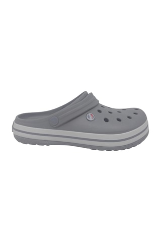 Zerhan Cflex 145 Unisex Gri Beyaz Gri Sabo Terlik Sandalet