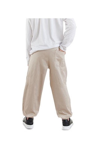Denokids Erkek Çocuk Bej Gabardin Pantolon Renkli