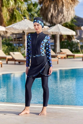 Kocabey Argento 0764-327 Kadın Body Tesettür Takımı Renkli