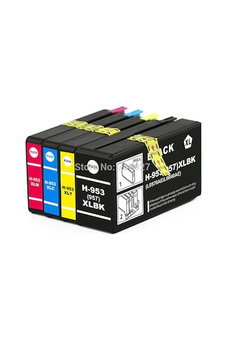 Hp 953Xl Uyumlu Kartuş 4 Renk Hp 8710. 8720. 7720. 8210