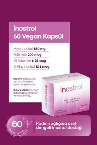 İnostrol 60 Kapsül