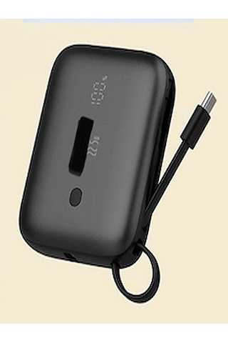 Çelikwork FP011 10000 mAh PD 22.5 W Taşınabilir Type-C Hızlı Telefon Şarj Powerbank